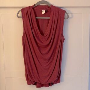 🔥FINAL SALE: Anthropologie Soft Drape Neck Tank Top
